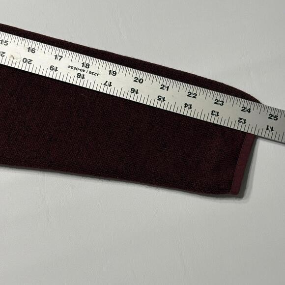 Orvis Women’s Fleece Size XS Burgundy Item# 3BB9 - Picture 8 of 9